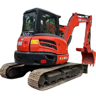 35.5トンの液圧バルブ オリジナル使用 KUBOTA KX163 優れた性能を持つ掘削機