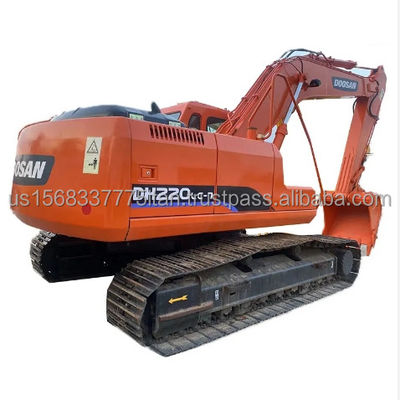 高性能のために良い状態で使用された Doosan DH220-7 掘削機