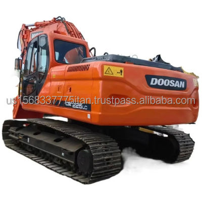 22.5トンの稼働重量 建設用用ドーサンDx225掘削機