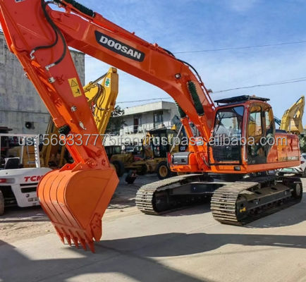 輸出された Doosan DX225 DH225 掘削機 労働時間が少なく,作業重量は高く