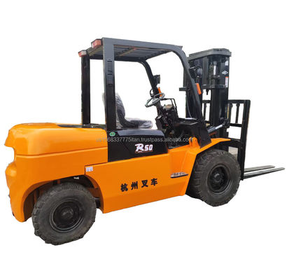 ハンジョウフォークリフト R50 2mフォーク長さと4500kgの重量を持つ最高性能の中古機