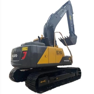 オリジナルの水力ポンプ VOLVO EC140 48トン 優れた性能の古用クローラー掘削機