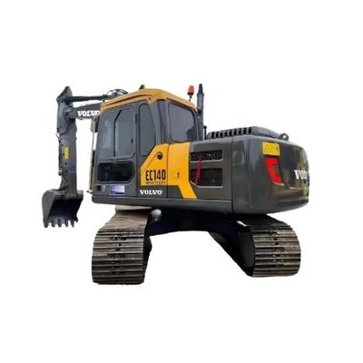 中古のボルボ EC140 クローラー 掘削機 優れた性能と14トンの稼働重量