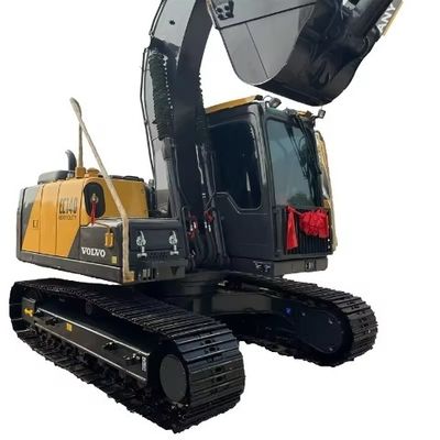 14000 KG ボルボ EC140 掘削機 低労働時間ボルボ古用掘削機 0-2000