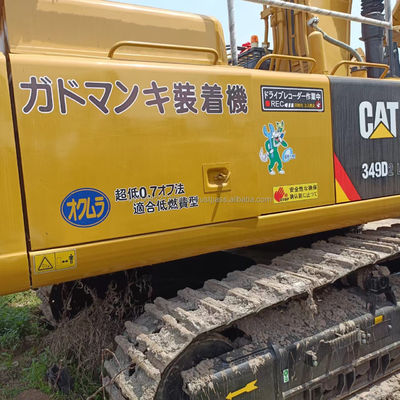 原始液圧バルブとCAT 349エンジンを備えた手頃な価格の古着 CAT 349掘削機
