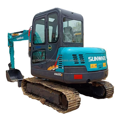 中古 SWE60E 水力クローラー掘削機 良好な状態 6TON 2016