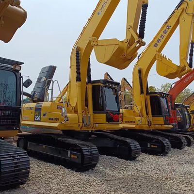液体クローラー コマツー PC220 掘削機 日本 オリジナルマシン 体重 20000 KG