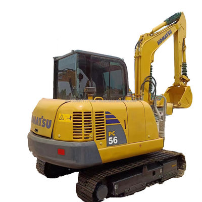 中古 コマツー PC56-7 クローラー機器 0.22M3 ボケット容量5トンの掘削機