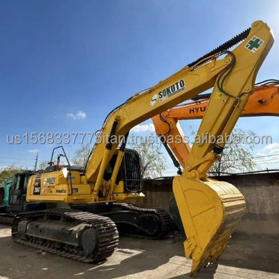 30トンのコマツー掘削機 PC300-7 PC300-8 オリジナル液圧バルブ付きの中古掘削機