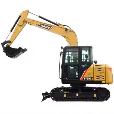 優れたSany SY75C Pro SY75掘削機 0.32M3バケツ容量と低時間