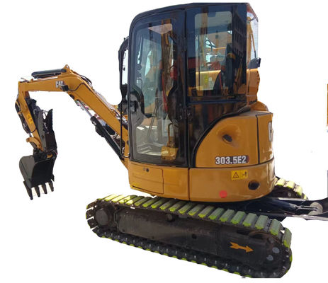 5トンの稼働重量 オリジナル液圧バルブ 中古キャタピラー303.5e2ミニ掘削機