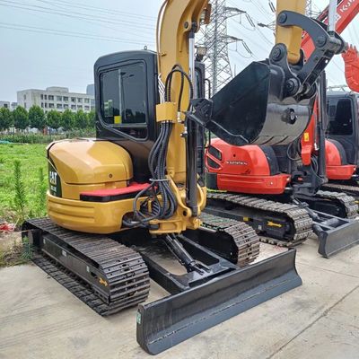 5トンの稼働重量 オリジナル液圧バルブ 中古キャタピラー303.5e2ミニ掘削機