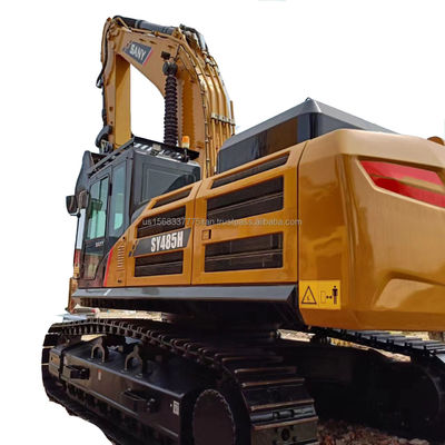 48トンの稼働重量 SANY SY485H クローラー掘削機
