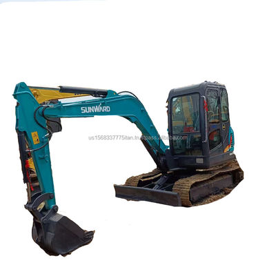オリジナルの水力シリンダーと良好な状態で使用されたSWE 60E 6 トンの掘削機