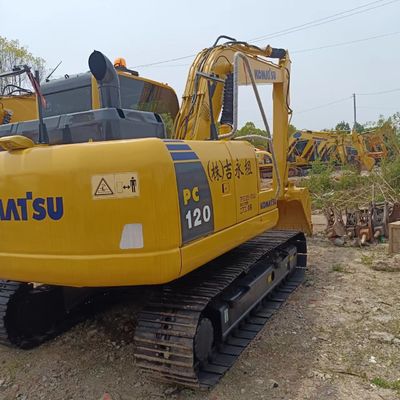オリジナル液圧バルブと13トンの作業重量を持つ中古のコマツー掘削機 PC120