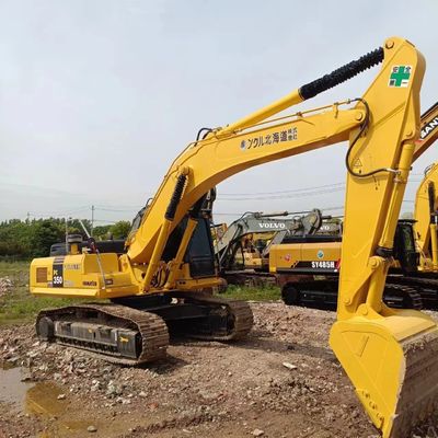 元のKOMATSU350 35トン 旧式掘削機 状態が良し 容量も大きい