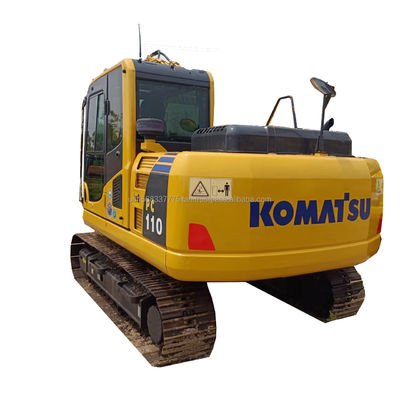 11トンのコマツー PC110 掘削機 日本 中古 コマツー 中古 水力クローラー掘削機