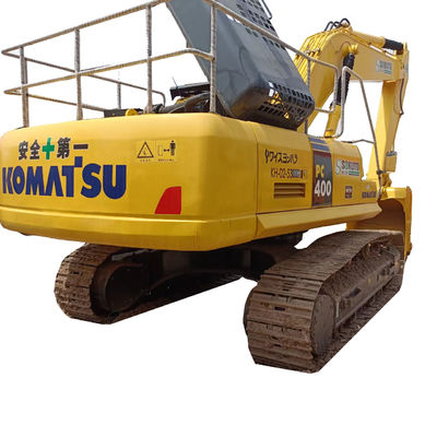 40T オリジナル液圧バルブと低作業時間を持つ中古コマツー PC400掘削機