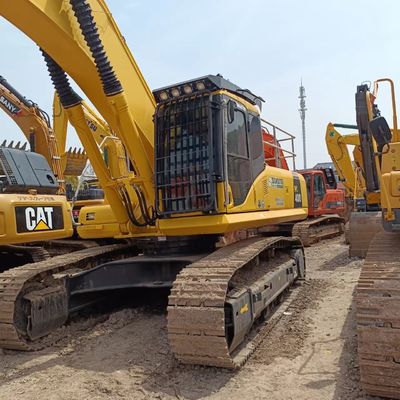 40T オリジナル液圧バルブと低作業時間を持つ中古コマツー PC400掘削機