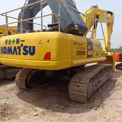 40T オリジナル液圧バルブと低作業時間を持つ中古コマツー PC400掘削機
