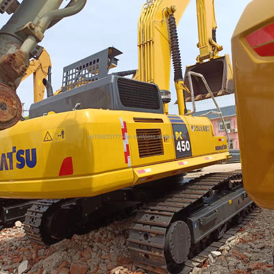 2M3バケツ容量とオリジナルの水圧バルブを持つ中古コマツー PC450-7掘削機
