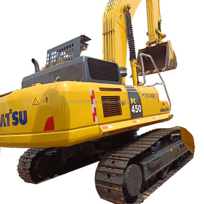 コマツー PC450-7 と PC450-8 オリジナル液圧バルブ付き中古掘削機
