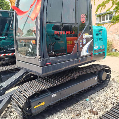 オリジナルの水力シリンダー使用コベルコ掘削機 SK75 8トン 0.5M3バケツ容量