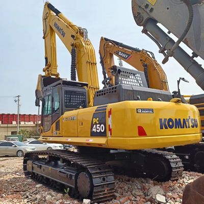 40トンのPC450 日本 中古コマツシ ハイドロリッククローラー掘削機 先進技術