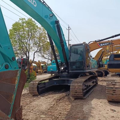 オリジナル液圧バルブと優れた状態で使用されたKobelco SK350 SK70掘削機