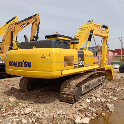 コマツー PC350 クローラー 掘削機 35 トン 0.3M3 バケツと 35000 KG 機械重量