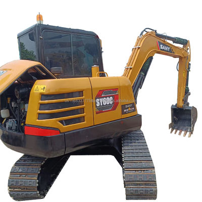 2016年 中古 Sany Sy60c プロ クローラー 掘削機 6トン ミニ Sany60c Sany35u 掘削機