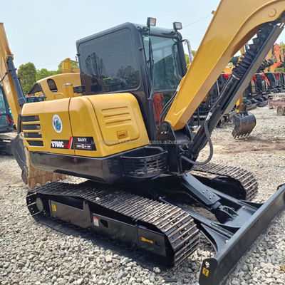 6トンの稼働重量とオリジナルの水力システムを持つSany SY60C古着掘削機