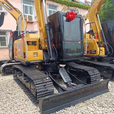 使用されたSany sy 95ミニ掘削機 0.32M3バケツ容量とオリジナルの水力ポンプ