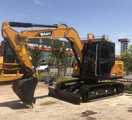 使用済み Sany Sy 75c Pro エグババター 7500 KG 機械 重量 水力工事機械