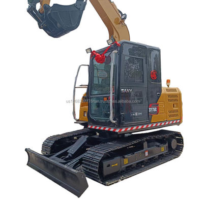 SANY SY75C 掘削機 7500 KG 優れた性能を持つ水力工事機械