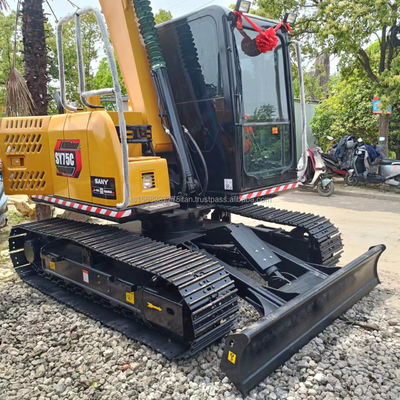 SANY SY75C 掘削機 7500 KG 優れた性能を持つ水力工事機械