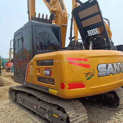優れた性能とオリジナルの液圧バルブを使用したSany SY135C掘削機