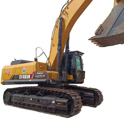 オリジナル液圧バルブ 48.5トンの稼働重量を持つ大型使用SANY SY485H掘削機