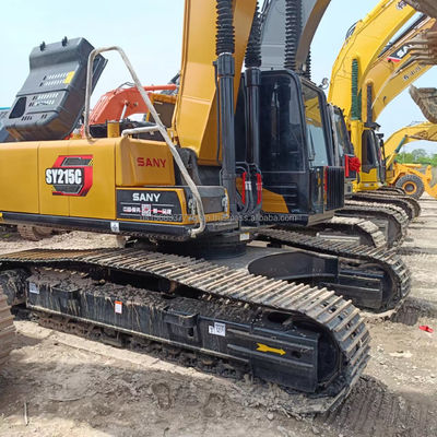 良い性能 SANY SY215C 中古掘削機 優れた状態と性能