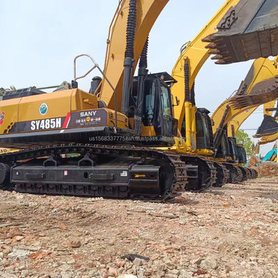 SANY SY485H クローラー掘削機 2.23m3 ボケット容量とオリジナルの水力ポンプ
