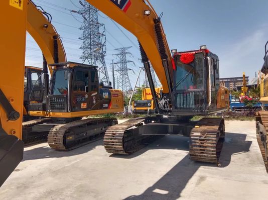オリジナル液圧バルブと0〜2000時間の作業時間を持つ使用されたSany SY215C掘削機