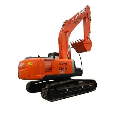 24トンのヒタチZX240掘削機 1.2M3バケツ容量と完璧な性能