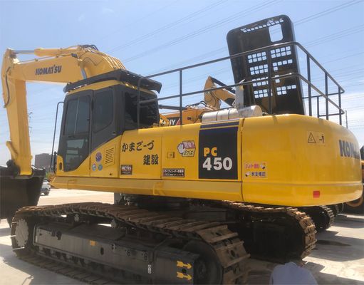 48トンのコマツー PC450 掘削機 低保守コストの水力クローラー機