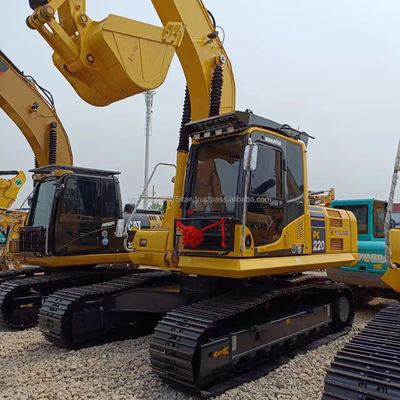 日本 コマツー 116kw 水力クローラー掘削機 22トンのPC 220