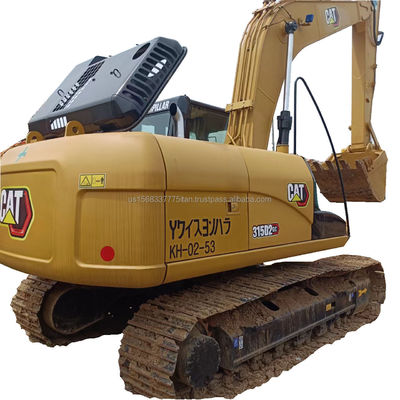 オリジナル液圧バルブと0~2000時間の作業時間を持つ中古のCat 315D2GC掘削機
