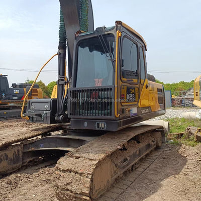 オリジナル液圧バルブと0〜2000時間の作業時間を持つ中古VOLVO EC210掘削機