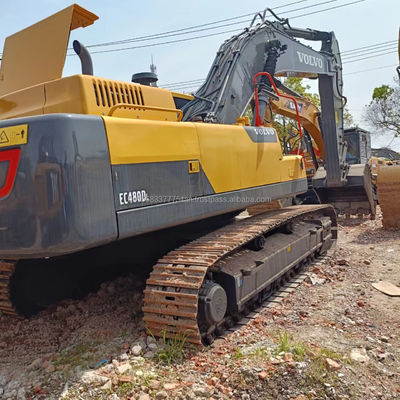 3.8M3のバケツ容量とオリジナルの水力シリンダーを持つ中古VOLVO EC480DL掘削機