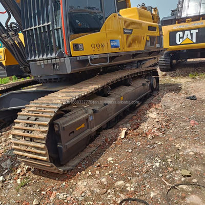3.8M3のバケツ容量とオリジナルの水力シリンダーを持つ中古VOLVO EC480DL掘削機