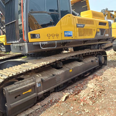 100% 日本原産 中古 VOLVO EC480DL 掘削機 3.8M3 バケツ容量 水力クローラー