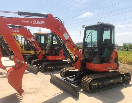 送料無料 25 kw Kubota KX U55 中国製 小型マイクロ掘削機 EPA トン 5.5 トン ミニ掘削機